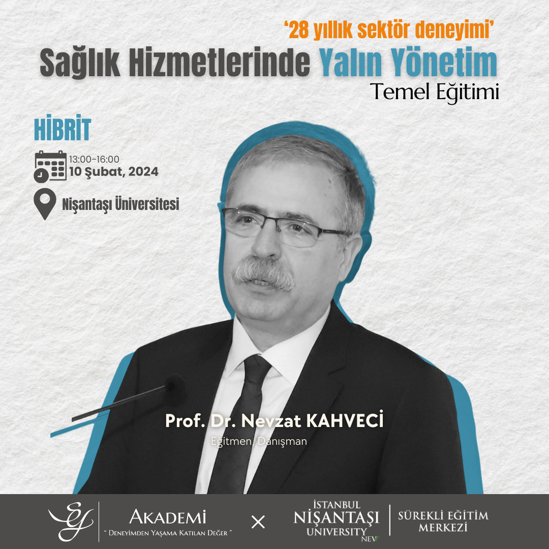 SAĞLIK HİZMETLERİNDE YALIN YÖNETİM TEMEL EĞİTİMİ